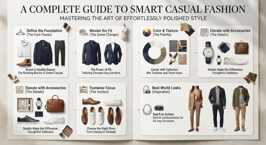 A Complete Guide to Smart Casual&nbsp;Fashion